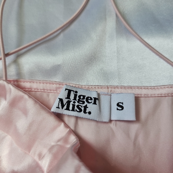 Tiger Mist Pink Satin Bodysuit 🎀 - Picture 4 of 10